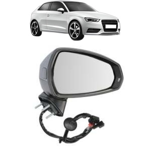 Oglinda Dreapta AUDI A3 (8V1, 8VK) din 2012 - 2020, Auto, Reglaj electric, Completa - Img 2