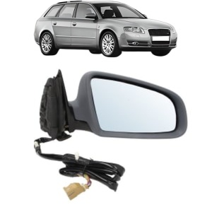 Oglinda Dreapta AUDI A4 B7 Avant (8ED) din 2004 - 2008, Auto, Reglaj electric, Completa - Img 2
