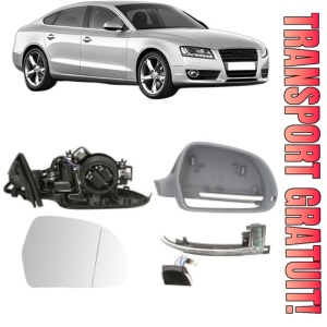 Oglinda Dreapta AUDI A5 Sportback (8TA) din 2009 - 2017, Auto, Reglaj electric, Completa