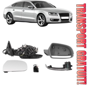Oglinda Dreapta AUDI A5 Sportback (8TA) din 2009 - 2017, Auto, Reglaj electric, Completa