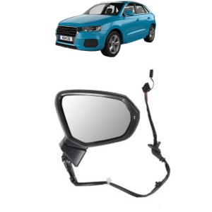 Oglinda Dreapta AUDI Q3 (F3B) din 2018 - 2021, Auto, Reglaj electric, Completa - Img 2