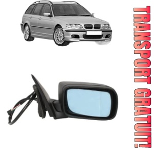 Oglinda Dreapta BMW Seria 3 Touring (E46) din 1999 - 2005, Auto, Reglaj electric, Completa