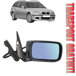 Oglinda Dreapta BMW Seria 3 Touring (E46) din 1999 - 2005, Auto, Reglaj electric, Completa