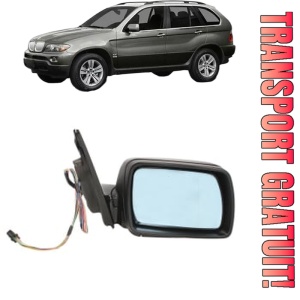Oglinda Dreapta BMW Seria X5 (E53) din 2000 - 2006, Auto, Reglaj electric, Completa