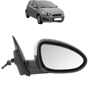 Oglinda Dreapta CHEVROLET AVEO Hatchback (T300) din 2011 - 2015, Auto, Reglaj mecanic, Completa - Img 2