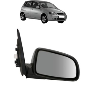 Oglinda Dreapta CHEVROLET AVEO / KALOS Hatchback (T200) din 2003 - 2008, Auto, Reglaj electric, Completa - Img 2
