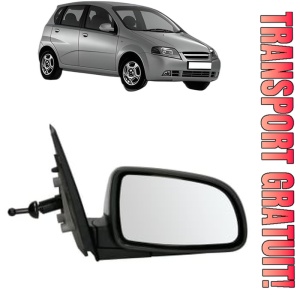 Oglinda Dreapta CHEVROLET AVEO / KALOS Hatchback (T200) din 2003 - 2008, Auto, Reglaj mecanic, Completa