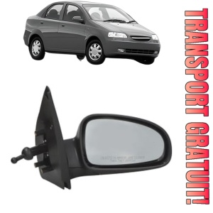 Oglinda Dreapta CHEVROLET AVEO / KALOS Saloon (T200) din 2003 - 2008, Auto, Reglaj mecanic, Completa