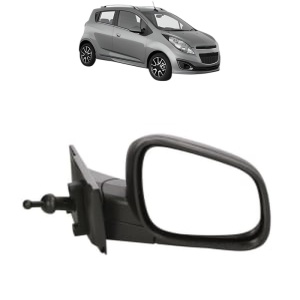 Oglinda Dreapta CHEVROLET SPARK (M300) din 2009 - 2016, Auto, Reglaj mecanic, Completa - Img 2