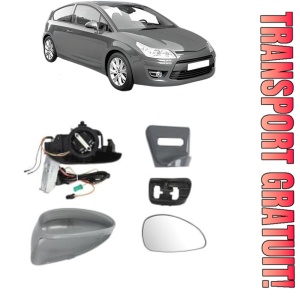 Oglinda Dreapta CITROEN C4 Coupe (LA_) din 2004 - 2011, Auto, Reglaj electric, Completa