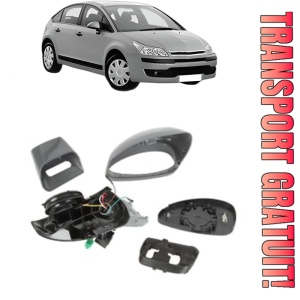 Oglinda Dreapta CITROEN C4 I (LC_) din 2004 - 2012, Auto, Reglaj electric, Completa