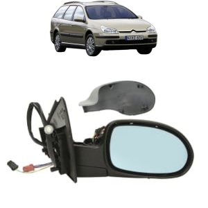 Oglinda Dreapta CITROEN C5 II Estate Van (RE_) din 2004 - 2008, Auto, Reglaj electric, Completa - Img 2