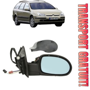 Oglinda Dreapta CITROEN C5 II Estate Van (RE_) din 2004 - 2008, Auto, Reglaj electric, Completa