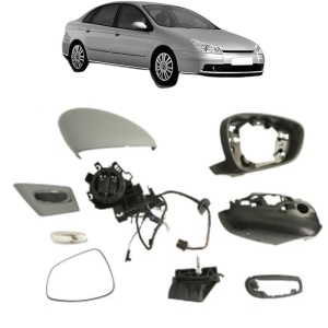 Oglinda Dreapta CITROEN C5 II (RC_) din 2004 - 2008, Auto, Reglaj electric, Completa - Img 2
