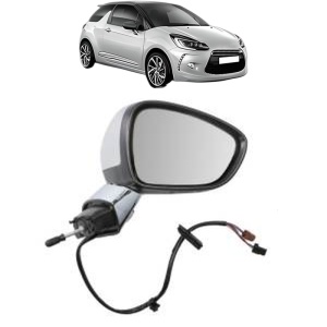 Oglinda Dreapta CITROEN DS3 (SA_) din 2009 - 2015, Auto, Reglaj electric, Completa - Img 2