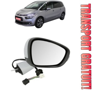 Oglinda Dreapta CITROEN GRAND C4 SPACETOURER (3A_, 3E_) din 2018 - 2019, Auto, Reglaj electric, Completa