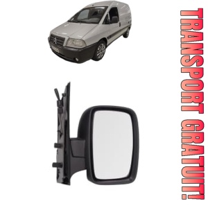 Oglinda Dreapta CITROEN JUMPY II Platform/Chassis din 2006 - 2016, Auto, Reglaj mecanic, Completa