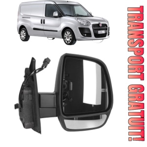 Oglinda Dreapta FIAT DOBLO Bus (263_) din 2010 - 2023, Auto, Reglaj electric, Completa