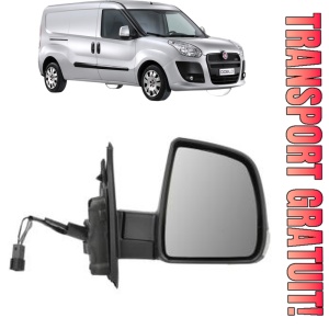 Oglinda Dreapta FIAT DOBLO Bus (263_) din 2010 - 2023, Auto, Reglaj mecanic, Completa