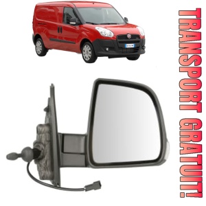 Oglinda Dreapta FIAT DOBLO Cargo (263_) din 2010 - 2023, Auto, Reglaj mecanic, Completa