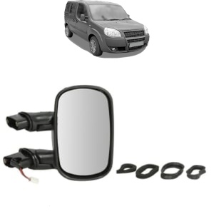 Oglinda Dreapta FIAT DOBLO MPV (119_, 223_) din 2001 - 2005, Auto, Reglaj electric, Completa - Img 2
