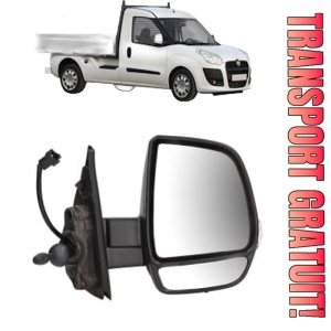 Oglinda Dreapta FIAT DOBLO Platform/Chassis (263_) din 2010 - 2023, Auto, Reglaj mecanic, Completa