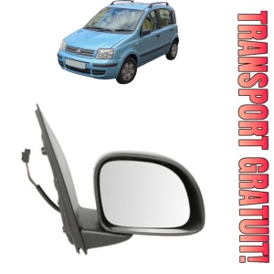 Oglinda Dreapta FIAT PANDA Hatchback Van (169_) din 2004 - 2011, Auto, Reglaj electric, Completa