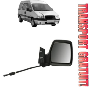Oglinda Dreapta FIAT SCUDO Platform/Chassis (220_) din 1996 - 2006, Auto, Reglaj mecanic, Completa