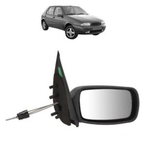 Oglinda Dreapta FORD FIESTA Box Body/MPV (J5_, J3_) din 1996 - 2003, Auto, Reglaj mecanic, Completa - Img 2
