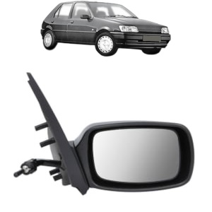 Oglinda Dreapta FORD FIESTA III (GFJ) din 1989 - 1997, Auto, Reglaj mecanic, Completa - Img 2