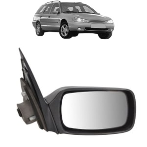 Oglinda Dreapta FORD MONDEO II Turnier (BNP) din 1996 - 2000, Auto, Reglaj electric, Completa - Img 2