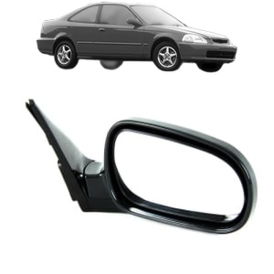Oglinda Dreapta HONDA CIVIC VI Saloon (EJ, EK, SO) din 1995 - 2001, Auto, Reglaj electric, Completa - Img 2