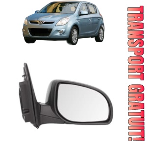 Oglinda Dreapta HYUNDAI i20 I (PB, PBT) din 2008 - 2015, Auto, Reglaj electric, Completa