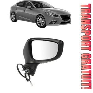 Oglinda Dreapta MAZDA 3 Saloon (BM_, BN_) din 2013 - 2019, Auto, Reglaj electric, Completa