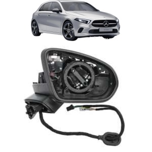 Oglinda Dreapta MERCEDES-BENZ A-CLASS (W177) din 2019, Auto, Reglaj electric, Completa - Img 2