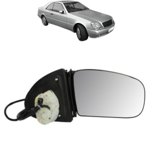 Oglinda Dreapta MERCEDES-BENZ S-CLASS Coupe (C140) din 1992 - 1999, Auto, Reglaj electric, Completa - Img 2