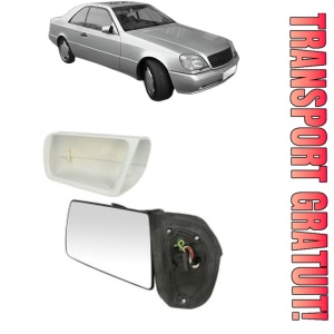Oglinda Dreapta MERCEDES-BENZ S-CLASS Coupe (C140) din 1992 - 1999, Auto, Reglaj electric, Completa