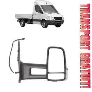 Oglinda Dreapta MERCEDES-BENZ SPRINTER 3,5-t Platform/Chassis (B906) din 2006 - 2018, Auto, Reglaj electric, Completa