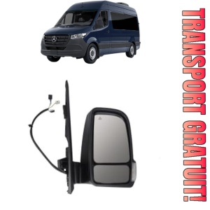 Oglinda Dreapta MERCEDES-BENZ SPRINTER 3,5-t Van (B907, B910) din 2018 - 2025, Auto, Reglaj electric, Completa