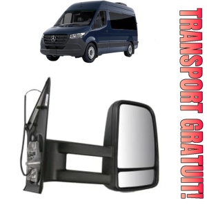Oglinda Dreapta MERCEDES-BENZ SPRINTER 3,5-t Van (B907, B910) din 2018 - 2025, Auto, Reglaj manual, Completa
