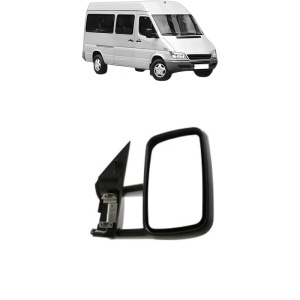 Oglinda Dreapta MERCEDES-BENZ SPRINTER 3-t Bus (B903) din 1995 - 2006, Auto, Reglaj manual, Completa - Img 2