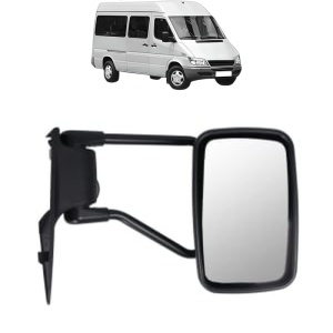 Oglinda Dreapta MERCEDES-BENZ SPRINTER 3-t Bus (B903) din 1995 - 2006, Auto, Reglaj manual, Completa - Img 2