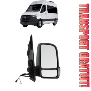 Oglinda Dreapta MERCEDES-BENZ SPRINTER 3-t Tourer Bus (B907) din 2018 - 2021, Auto, Reglaj electric, Completa