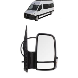 Oglinda Dreapta MERCEDES-BENZ SPRINTER 5-t Bus (B906) din 2009 - 2018, Auto, Reglaj electric, Completa - Img 2