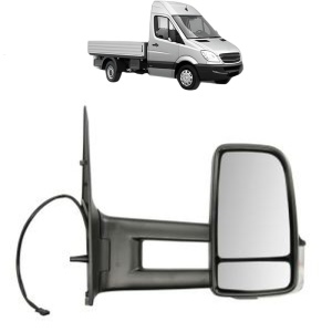 Oglinda Dreapta MERCEDES-BENZ SPRINTER 5-t Platform/Chassis (B906) din 2006 - 2019, Auto, Reglaj electric, Completa - Img 2