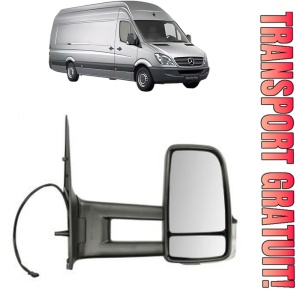 Oglinda Dreapta MERCEDES-BENZ SPRINTER 5-t Van (B906) din 2006 - 2018, Auto, Reglaj electric, Completa