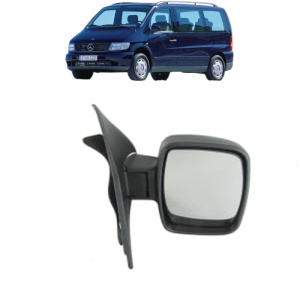 Oglinda Dreapta MERCEDES-BENZ V-CLASS Van (638/2) din 1996 - 2003, Auto, Reglaj manual, Completa - Img 2