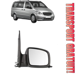 Oglinda Dreapta MERCEDES-BENZ VITO Bus (W639) din 2003 - 2014, Auto, Reglaj electric, Completa