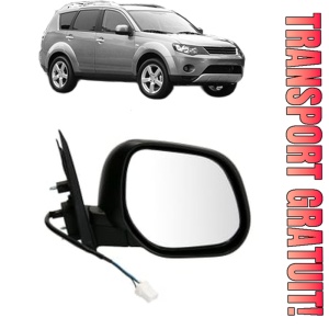 Oglinda Dreapta MITSUBISHI OUTLANDER II (CW_W) din 2006 - 2012, Auto, Reglaj electric, Completa