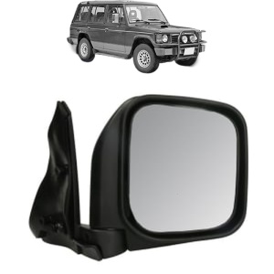 Oglinda Dreapta MITSUBISHI PAJERO II (V1_,V3_) din 1991, Auto, Reglaj manual, Completa - Img 2
